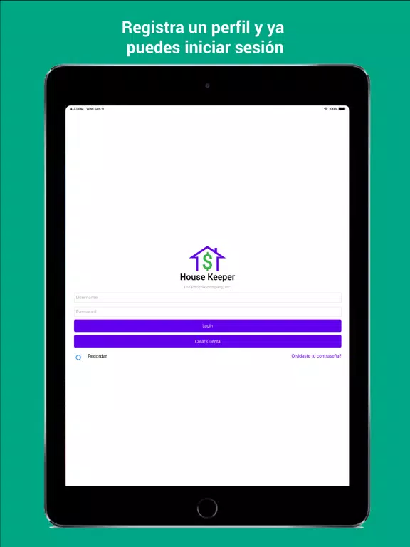 House Keeper iPad 应用截图