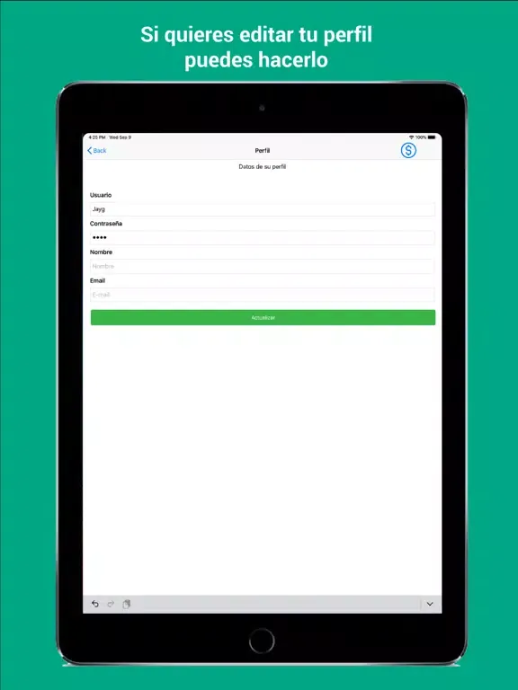 Ảnh chụp màn hình của House Keeper iPad 