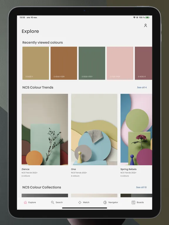 InColour iPad  Screenshots
