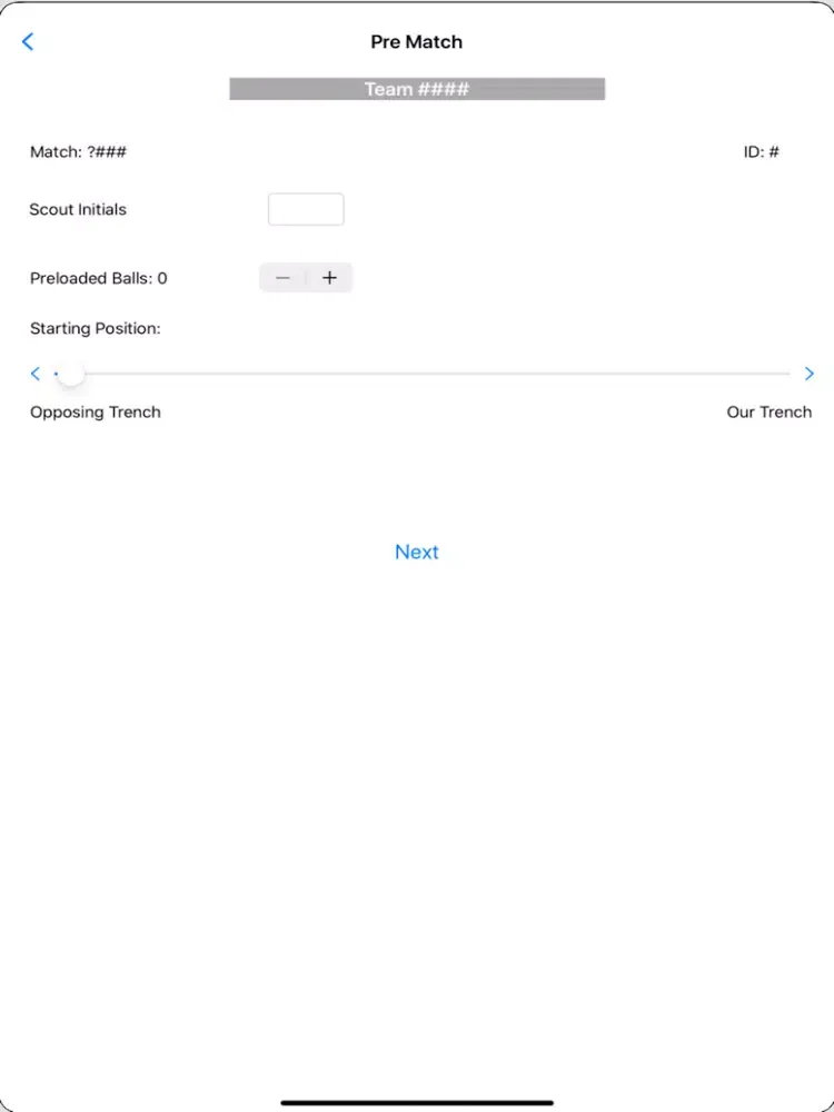 ASL Robotics Scouting iPad  سکرین شاٹس