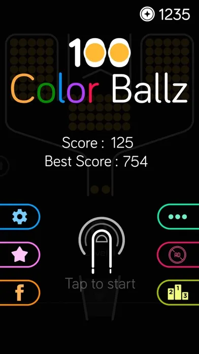 تصاویر 100 Color Ballz Single Tap