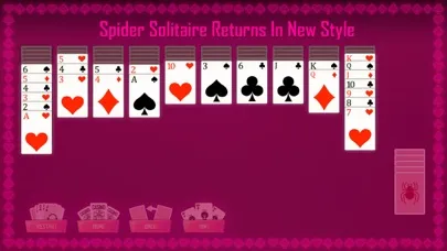 Spider Solitaire - A Card Game Screenshots