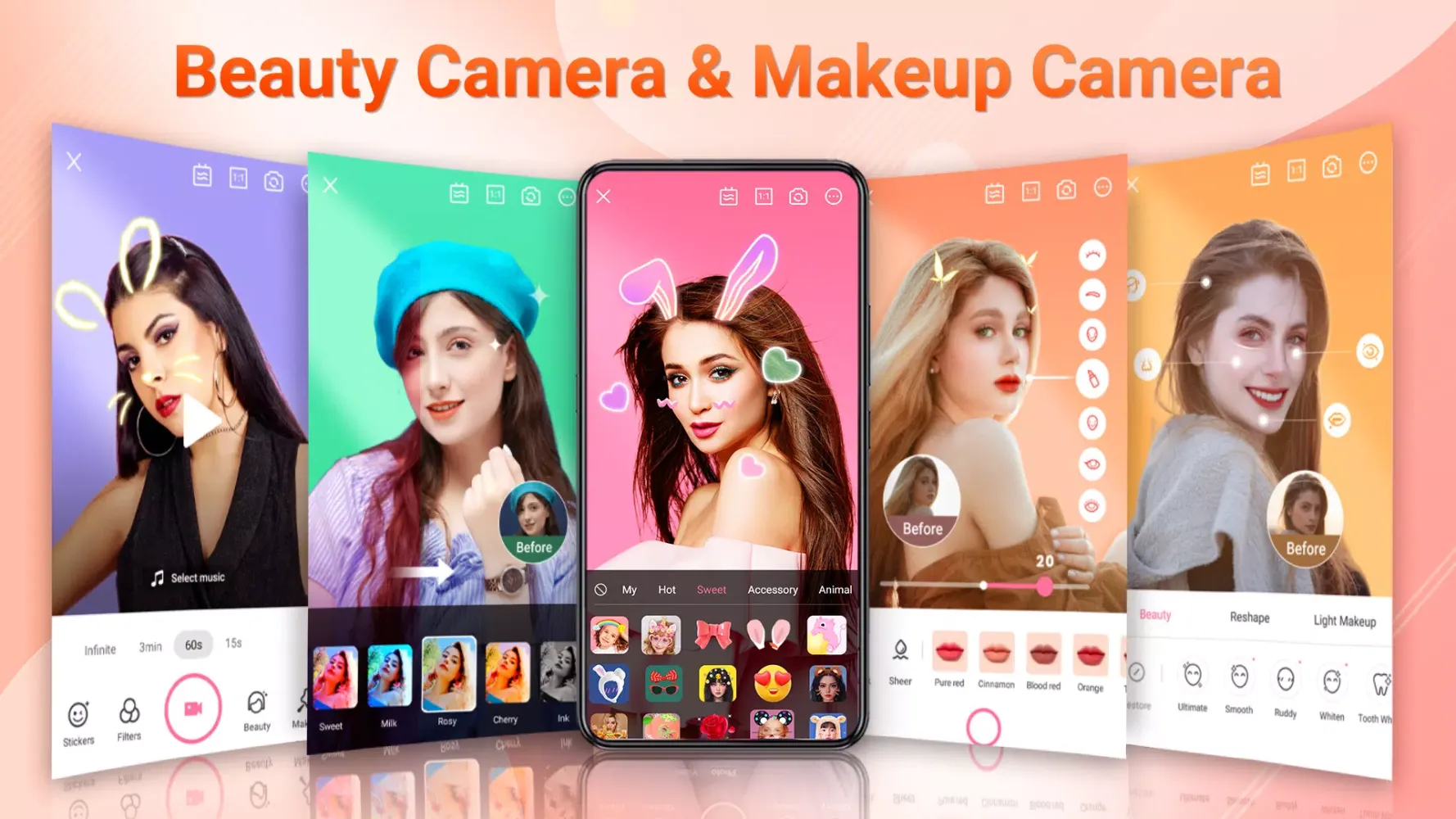 Beauty Camera - Sweet Camera スクリーンショット