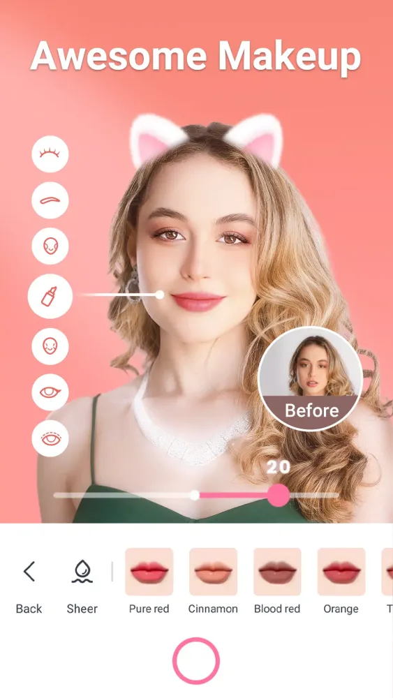 Beauty Camera - Sweet Camera スクリーンショット