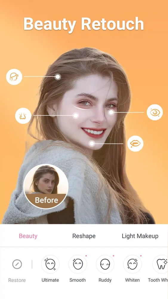 Beauty Camera - Sweet Camera スクリーンショット