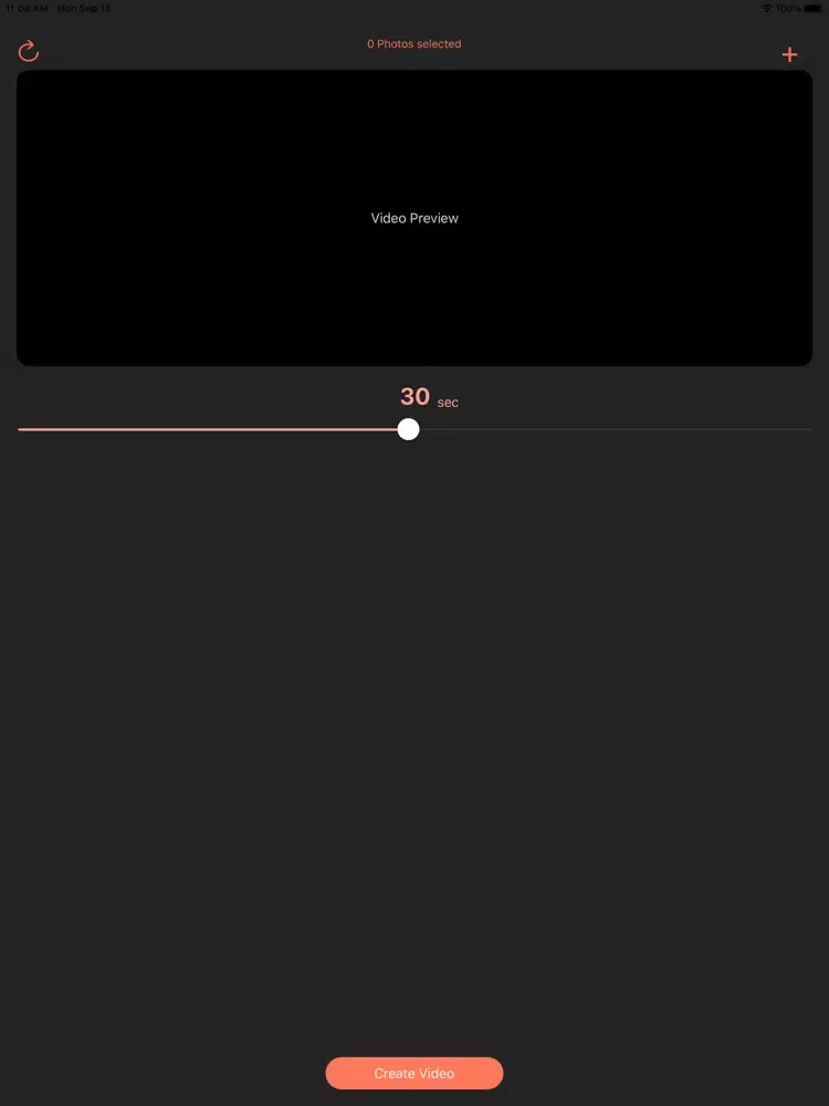 ภาพหน้าจอของ Trix - Slideshow Video Creator iPad 
