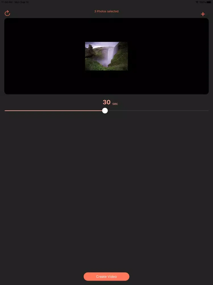 ภาพหน้าจอของ Trix - Slideshow Video Creator iPad 