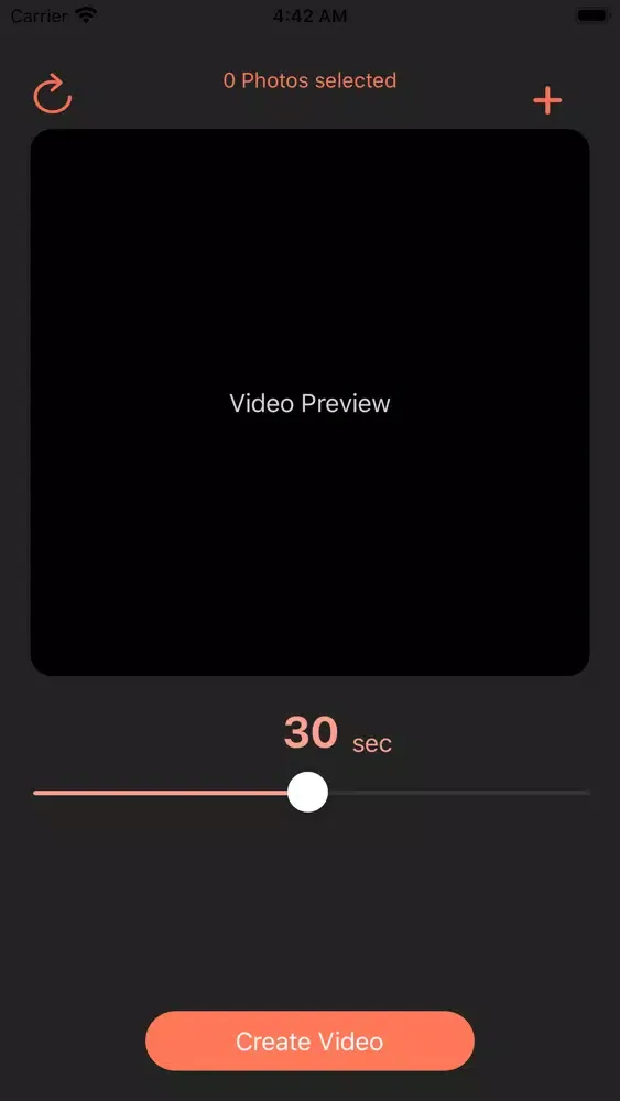 ภาพหน้าจอของ Trix - Slideshow Video Creator