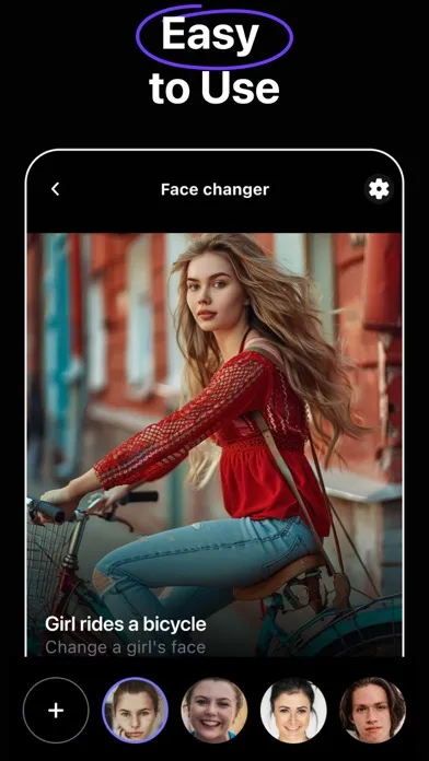 Capturas de pantalla de Face Swap AI & Photo generator