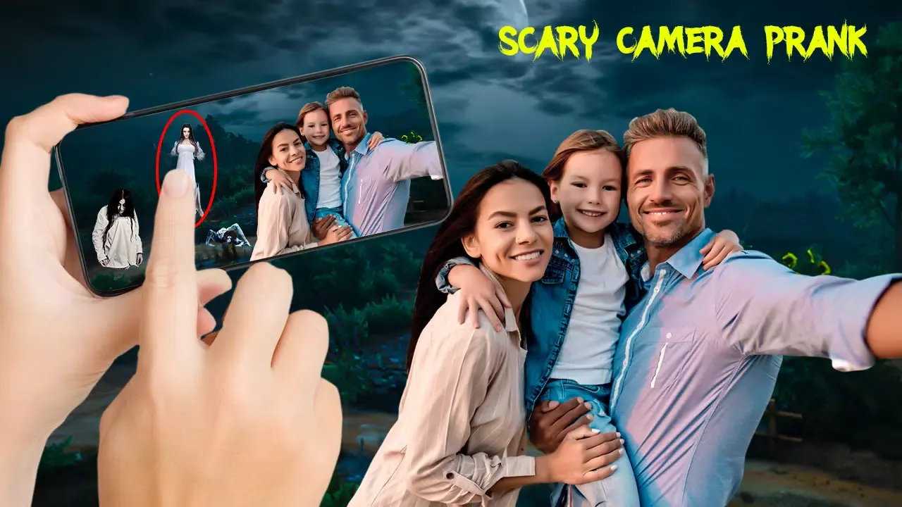 Scary Camera Prank Photo Edit Ekran Görüntüleri