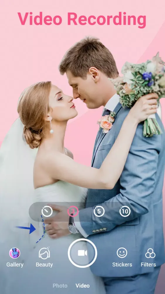 ภาพหน้าจอของ Beauty Camera -Selfie, Sticker
