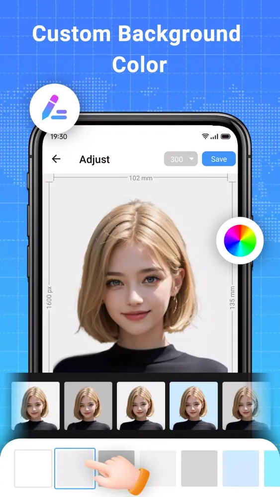 ภาพหน้าจอของ ID Photo: Passport Photo Maker