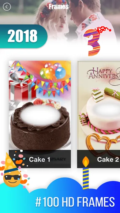 Screenshot di Anniversary Cake Photo Frame