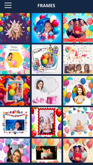 تصاویر Birthday Photo Collage