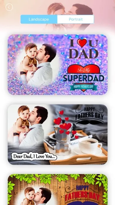 Скриншоты Father's Day Photo Frames 2018