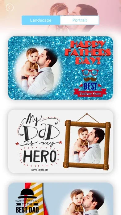 Скриншоты Father's Day Photo Frames 2018