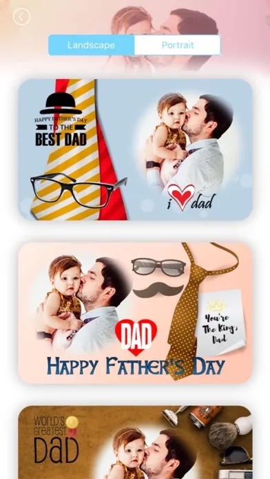 Скриншоты Father's Day Photo Frames 2018
