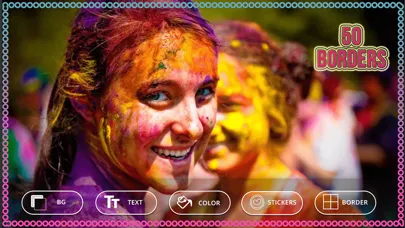 تصاویر Holi Photo Frames