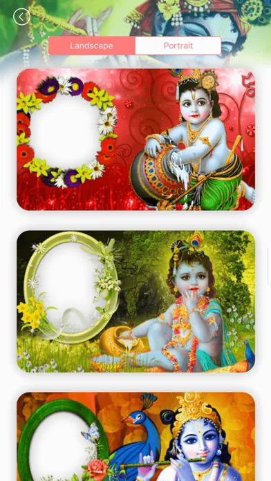 Скриншоты Janmashtami Photo Frame Editor