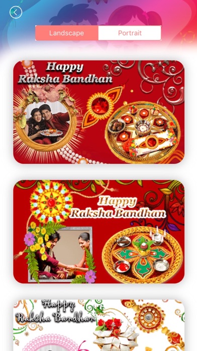 Zrzuty ekranu Raksha Bandhan Photo Frame