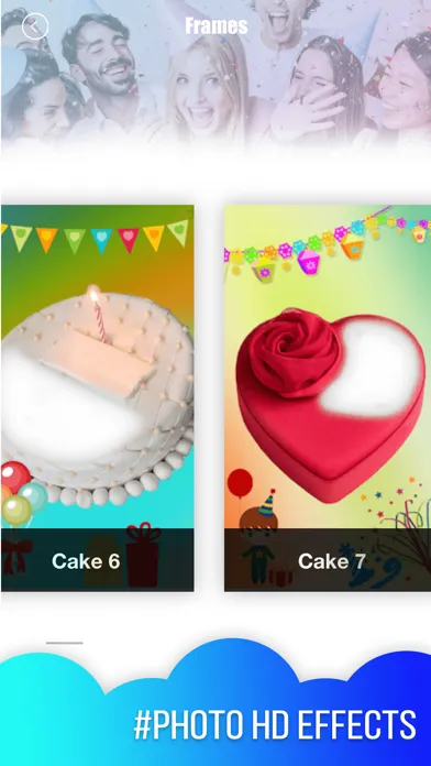 Birthday Cake Photo Frame 2018 स्क्रीनशॉट