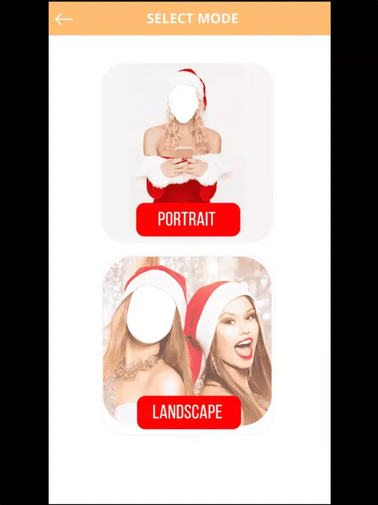 Christmas Photo Montage iPad 应用截图
