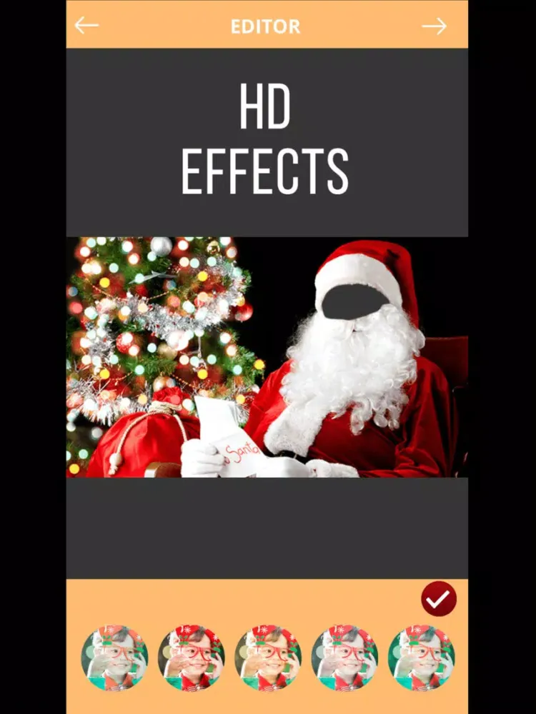Christmas Photo Montage iPad 应用截图