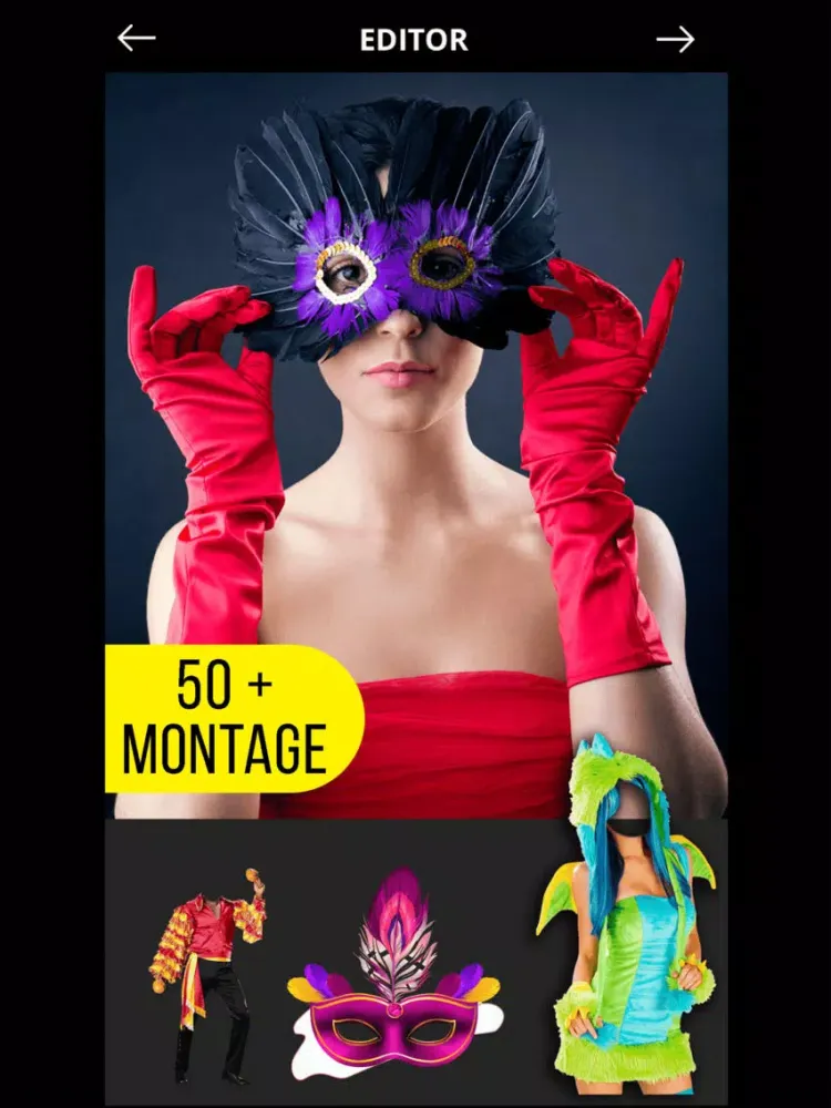 Rio Carnival Photo Montage iPad  Screenshots