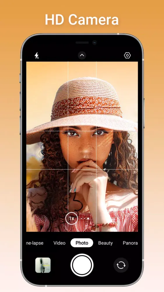 Tangkapan layar HD Camera iphone Beauty Camera