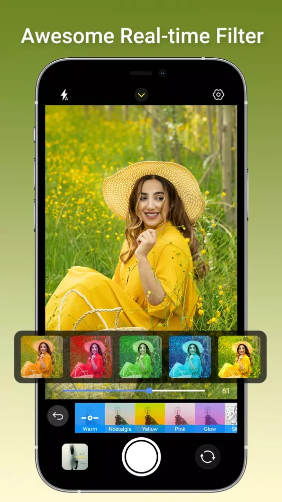 Tangkapan layar HD Camera iphone Beauty Camera