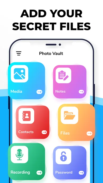 Tangkapan layar Photo Vault, Hide Video & Lock