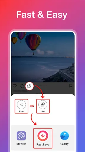 Captures d'écran de Video Downloader for Instagram