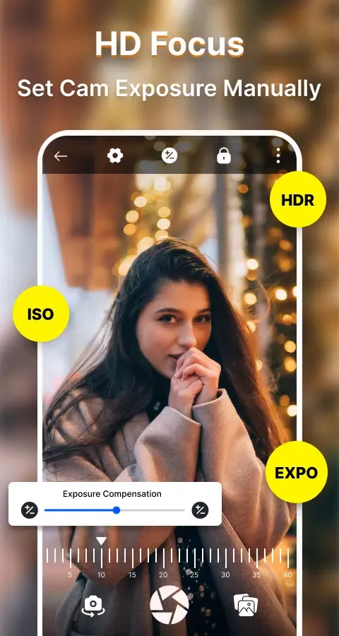 Tangkapan layar HD DSLR Camera : 4K HD Camera