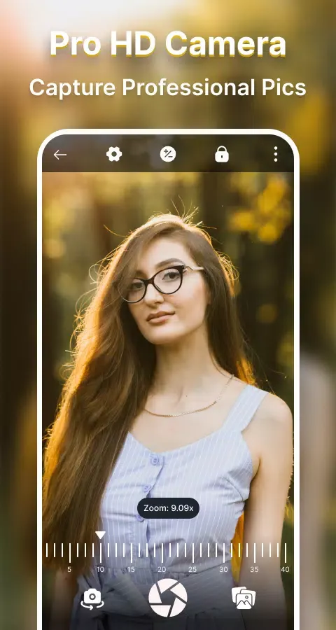 Tangkapan layar HD DSLR Camera : 4K HD Camera