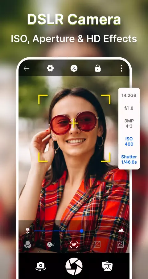 Tangkapan layar HD DSLR Camera : 4K HD Camera