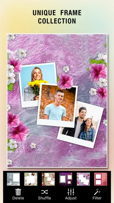 ภาพหน้าจอของ Photo Blend & Shape Collage