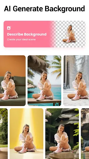 Captures d'écran de Background Eraser Photo Editor
