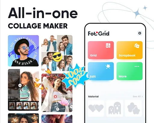 Foto Grid: Photo Collage &Grid Screenshots