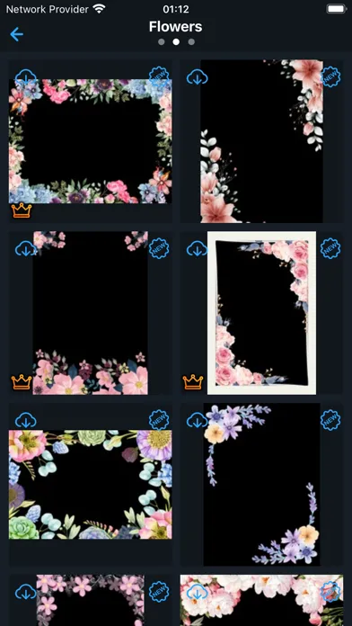 Ảnh chụp màn hình của Flowers Photo Frames PhotoFram