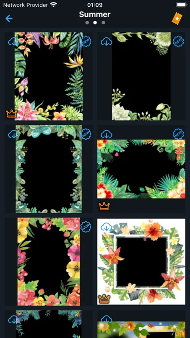 Tangkapan layar Summer Photo Frames PhotoFram