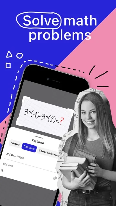 Homework Helper: AI Math App Screenshots