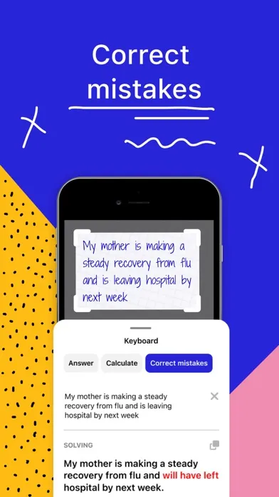 Homework Helper: AI Math App Screenshots