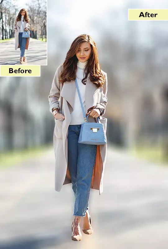 DSLR Camera : Auto Blur Effect سکرین شاٹس