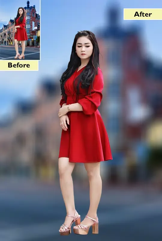 DSLR Camera : Auto Blur Effect سکرین شاٹس