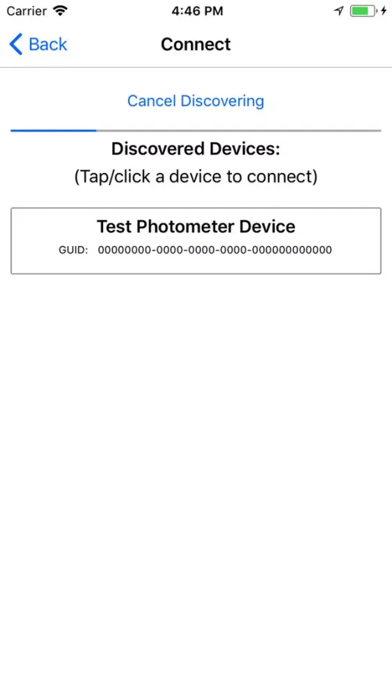 Captures d'écran de Photometer Client