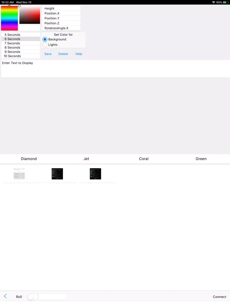 Ảnh chụp màn hình của Photo Show Mobile iPad 