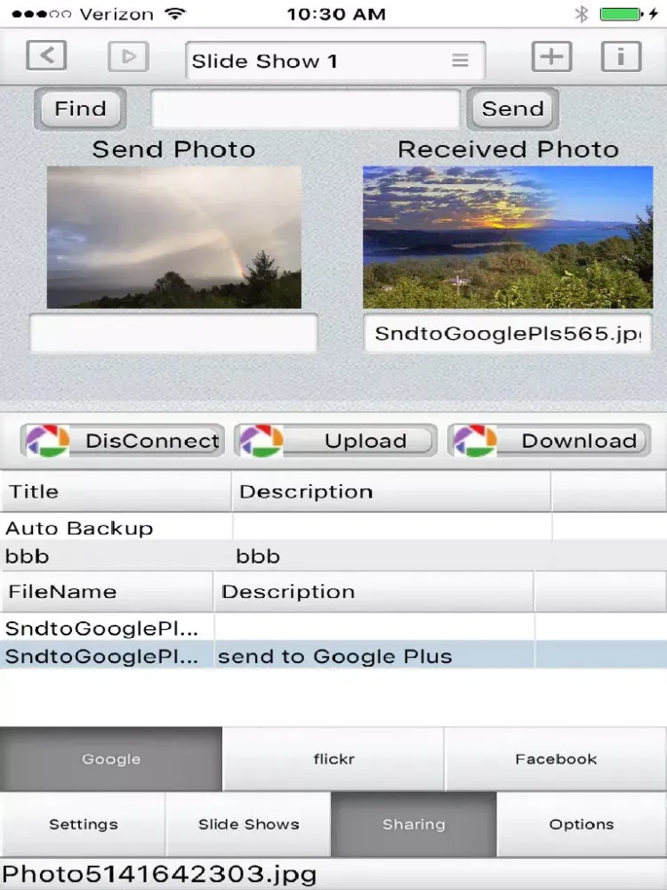 Photo Show Pro iPad  Screenshots