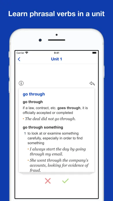 صور Phrasal Verb Dictionary Pro