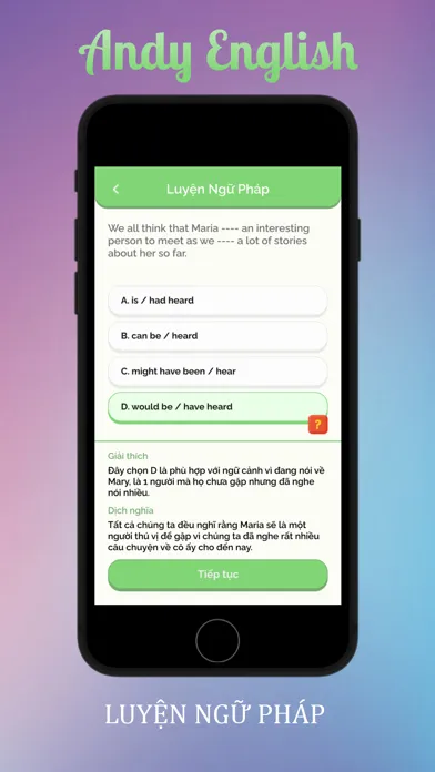 Tui Học Tiếng Anh Screenshots