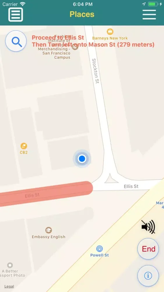 AR Travel Map Screenshots